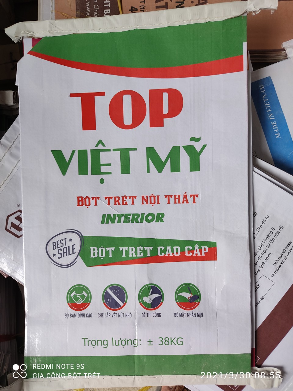 Bột trét việt mỹ giá rẻ